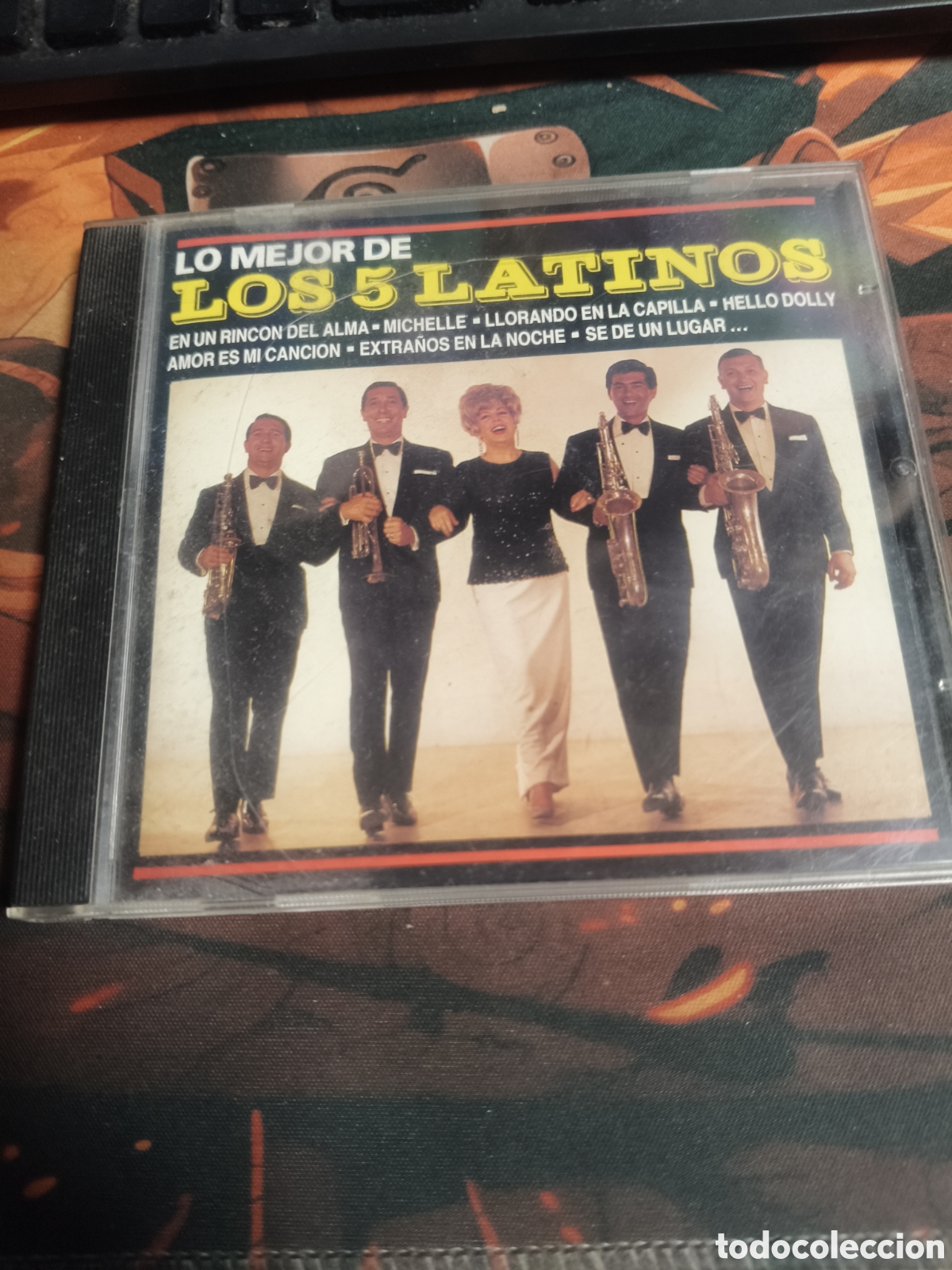 CDs de m&uacute;sica: Lo mejor de los 5 latinos - Cd