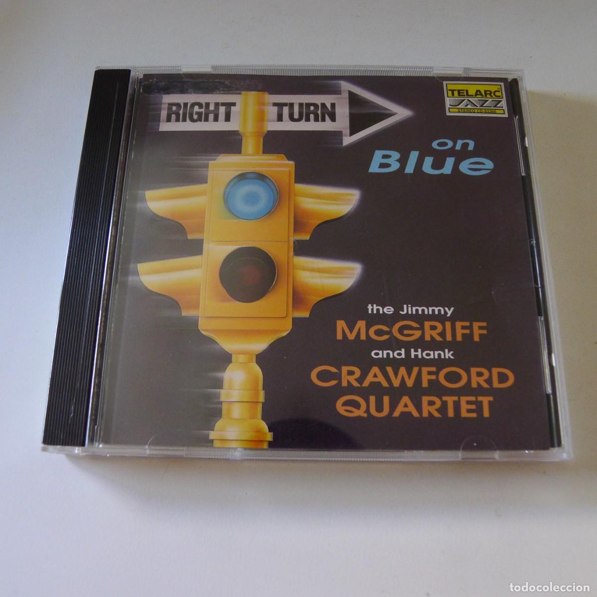 CDs de m&uacute;sica: The Jimmy McGriff And Hank Crawford Quartet &ndash; Right Turn On Blue CD edicion US