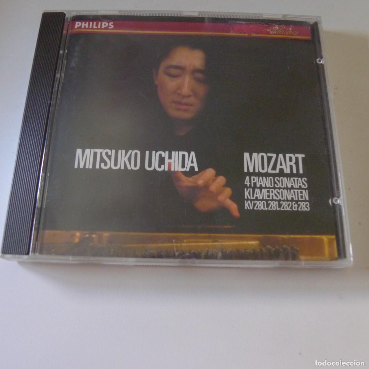 CDs de m&uacute;sica: Mozart , Mitsuko Uchida &ndash; 4 Piano Sonatas = Klaviersonaten KV 280, 281, 282 & 283 CD