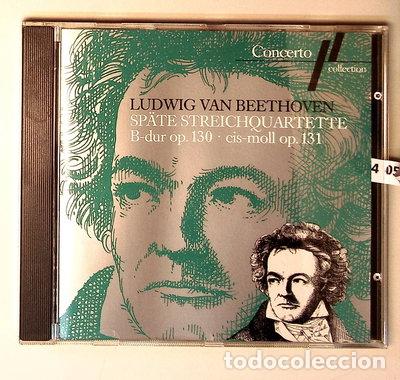 CDs de m&uacute;sica: Sp&auml;te Streichquartette B-dur op. 130 und cis-moll op. 131- 4006758207575