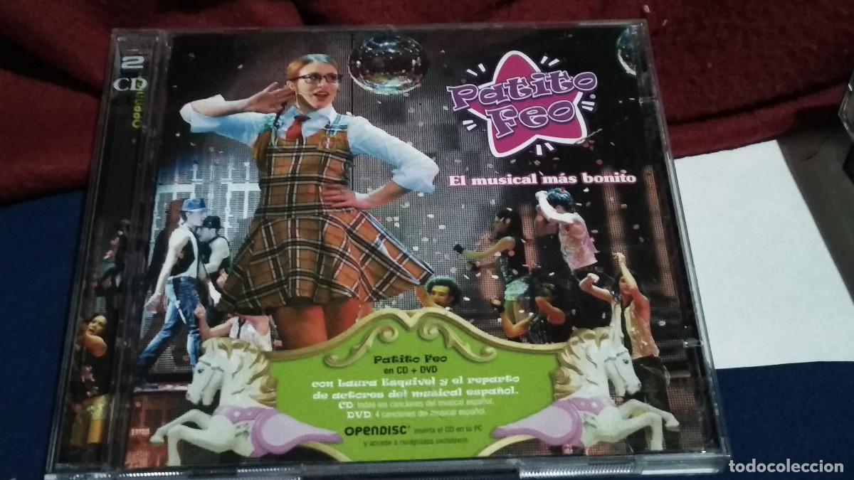 CDs de m&uacute;sica: PATITO FEO , EL MUSICAL MAS BONITO / 2010 ESPA&Ntilde;A , CD + DVD 2010 EMI - MUY BUEN ESTADO