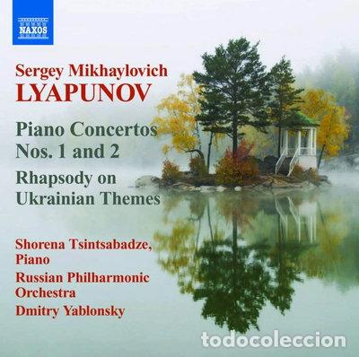 CDs de m&uacute;sica: Piano Concertos Nos. 1 and 2 / Rhapsody on Ukrainian Themes- 0747313078370