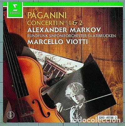 CDs de m&uacute;sica: Paganini: Concerti Nos. 1 & 2- 0022924578823
