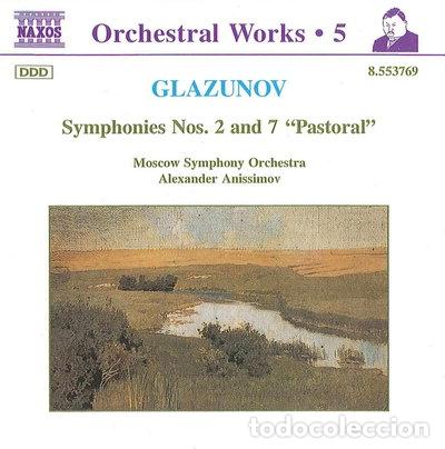 CDs de m&uacute;sica: Glazunov: Symphonies 2 & 7- 0730099476928