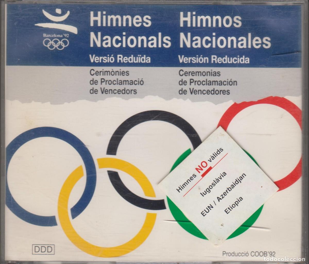CDs de m&uacute;sica: Himnes Nacionals Himnos Nacionales 3 cd's Juegos Ol&iacute;mpicos Barcelona 92 183 himnos 1992