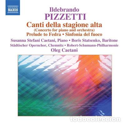 CDs de m&uacute;sica: Canti della stagione alta- 0747313087471
