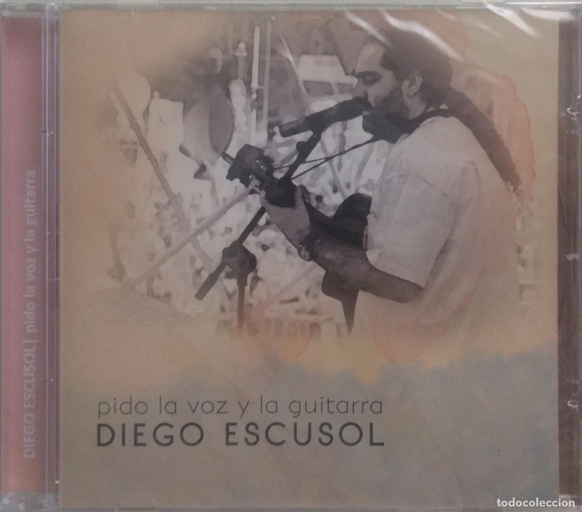 CDs de m&uacute;sica: CD DIEGO ESCUSOL / PIDO LA VOZ Y LA GUITARRA (2015) M&Uacute;SICA ARAGONESA CANTAUTOR. NUEVO Y PRECINTADO.