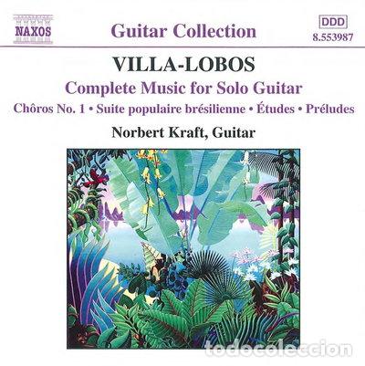 CDs de m&uacute;sica: Villa Lobos: Complete Music for Solo Guitar- 0730099498722