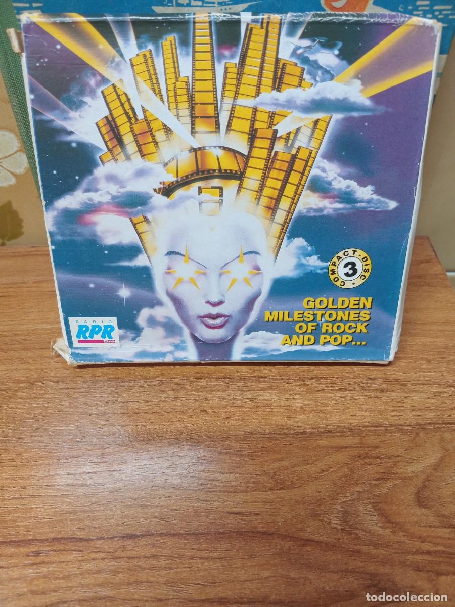 CDs de m&uacute;sica: GOLDEN MILESTONE OF ROCK AND POP - 3 CDS