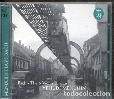 CDs de m&uacute;sica: Menuhin plays Bach: The 6 Violin Sonatas- 8031227001602