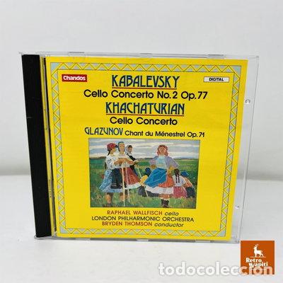 CDs de m&uacute;sica: Kabalevsky: Cello Concerto No. 2 / Khachaturian: Cello Concerto / Glazunov: C...- 5014682857925