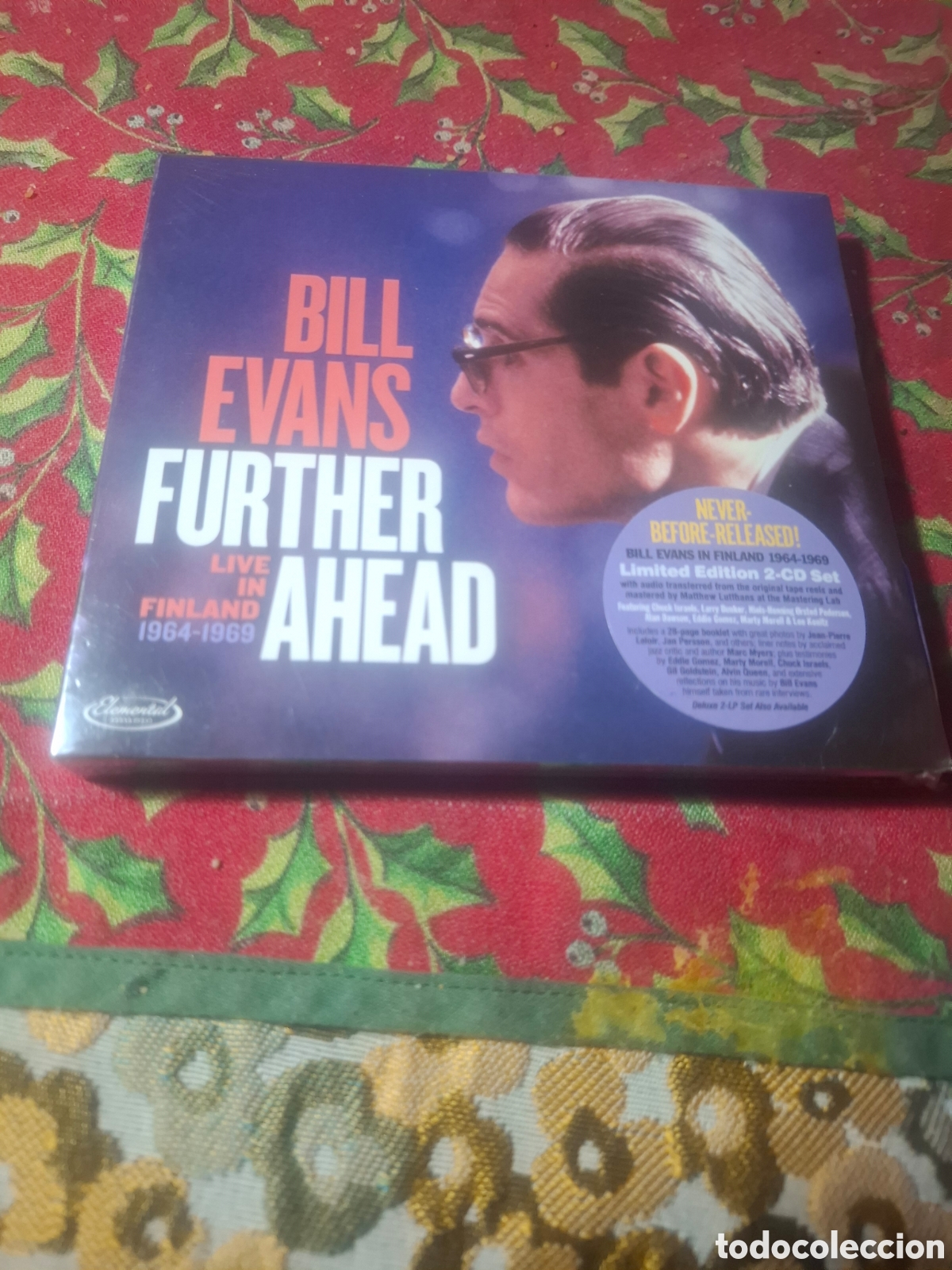 CDs de m&uacute;sica: Bill Evans Further Ahead 2cd digipack live in Finland 1964-1969 elemental music