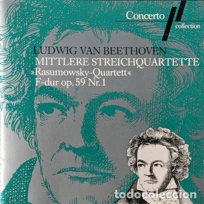 CDs de m&uacute;sica: Ludwig van Beethoven: Mittlere Streichquartette, Op. 59 Nr. 1- 4006758207537