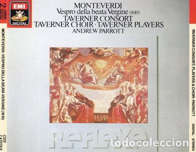 CDs de m&uacute;sica: Monteverdi: Vespro della Beata Vergine (1610)- 0077774707886