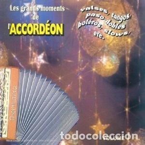 CDs de m&uacute;sica: Les grands moments de l'accord&eacute;on, Vol. 1- 3300621907328