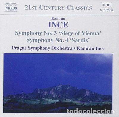 CDs de m&uacute;sica: Symphony No. 3 'Siege of Vienna' / Symphony No. 4 'Sardis'- 0747313258826