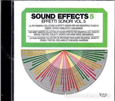 CDs de m&uacute;sica: Sound Effects 5 - Bruitages Vol. 5- 3254872144059