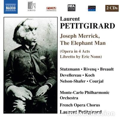 CDs de m&uacute;sica: Joseph Merrick, The Elephant Man- 0747313260829