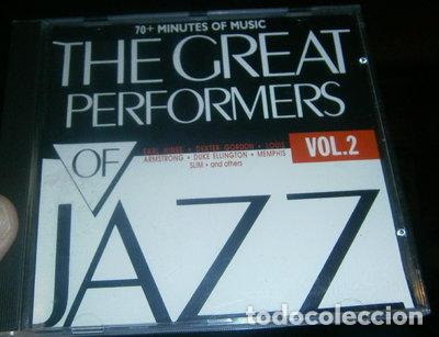 CDs de m&uacute;sica: The Great Performers of Jazz Vol 2- 0027726733524