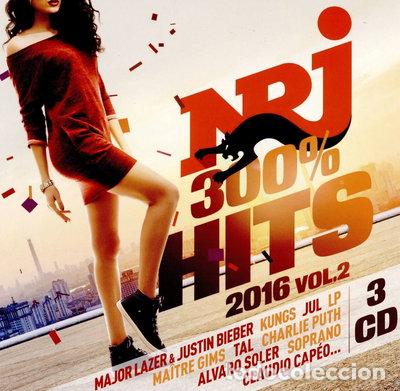 CDs de m&uacute;sica: NRJ 300% Hits 2016, Vol. 2- 5054197263026