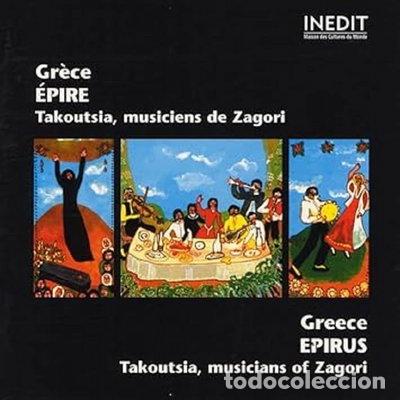 CDs de m&uacute;sica: Gr&egrave;ce - &Eacute;pire: Takoutsia, Musiciens de Zagori- 3298492600205