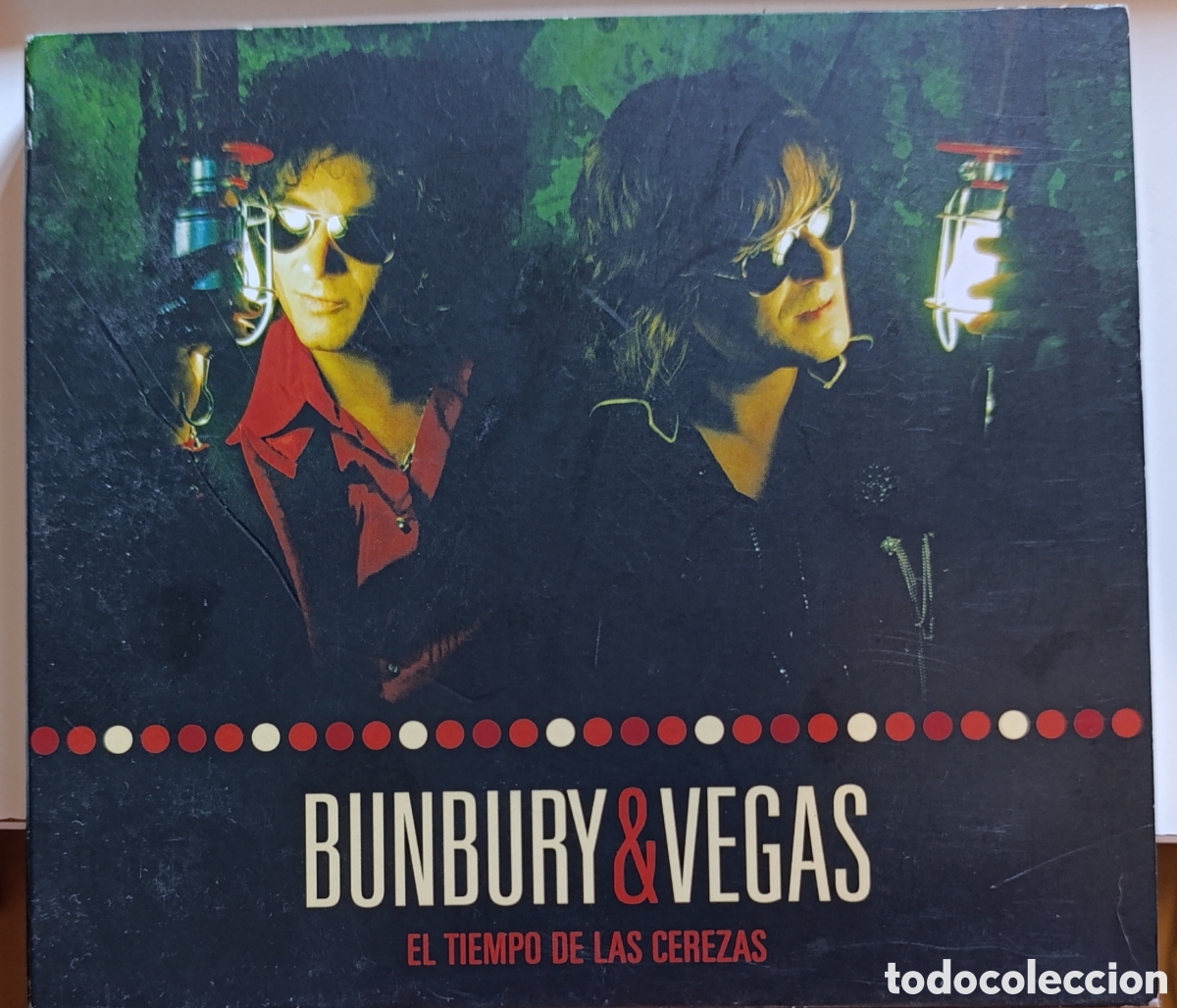 Music CDs: BUNBURY & VEGAS &ndash; EL TIEMPO DE LAS CEREZAS 2CD DIGIPACK 2006
