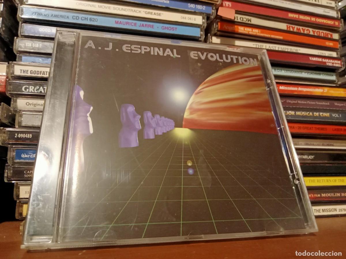 CDs de m&uacute;sica: A.J.Espinal &ndash; Evolution - cd Spain 2000