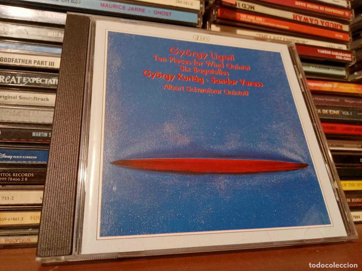 CDs de m&uacute;sica: Gy&ouml;rgy Ligeti &middot; Gy&ouml;rgy Kurt&aacute;g &middot; Sandor Veress - Albert Schweitzer Quintett - cd Germany 1996