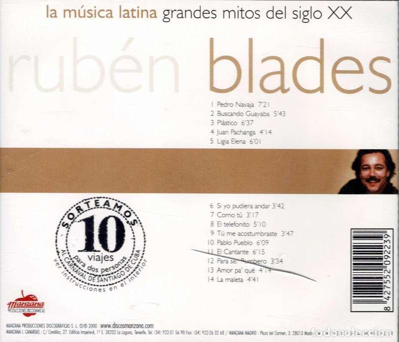 CDs de m&uacute;sica: Rub&eacute;n Blades - Rub&eacute;n Blades. CD - Foto 2