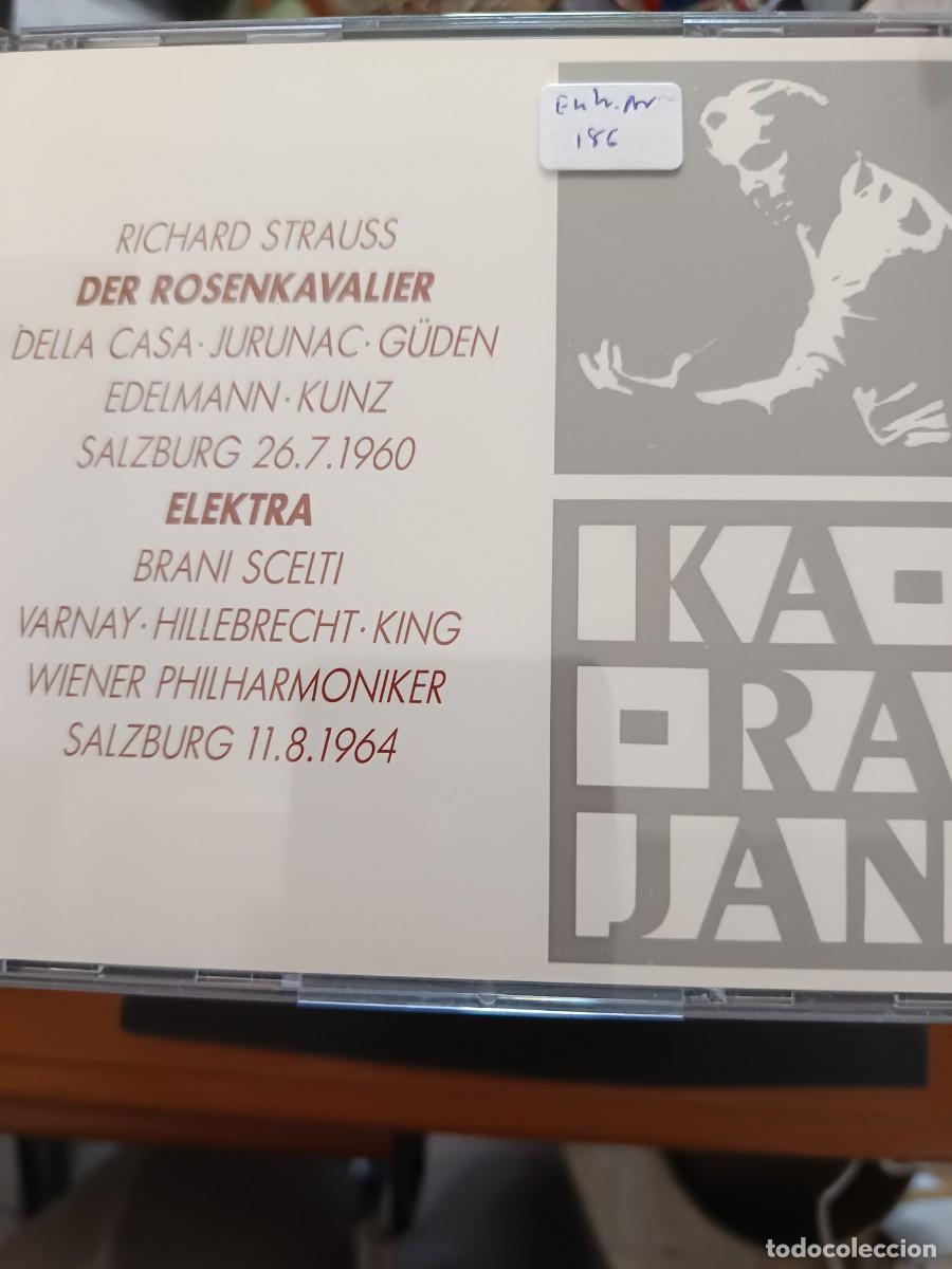 CDs de m&uacute;sica: 3 CD SET. RICHARD STRAUSS: DER ROSENKAVALIER / ELECTRA. SALZBURG. VON KARAJAN. 3 CD