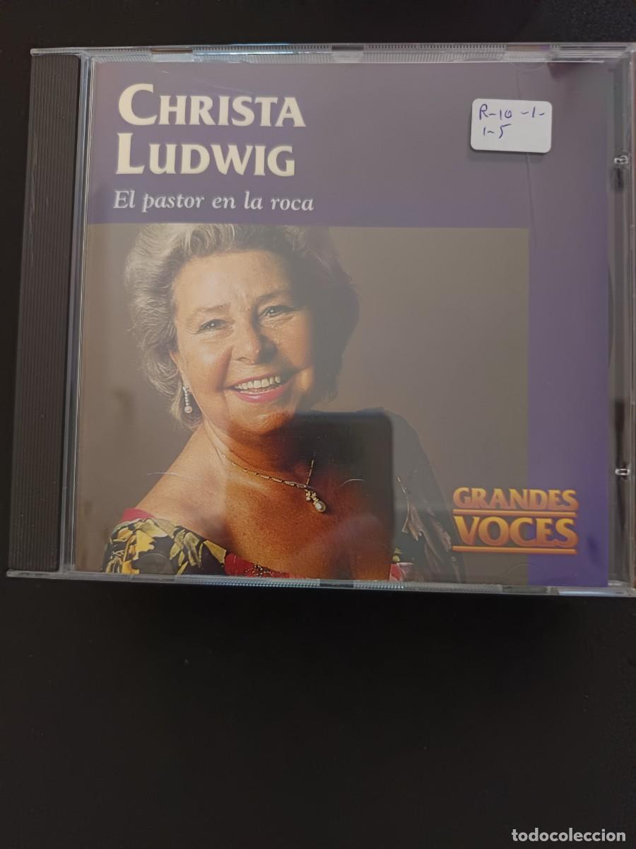 CDs de m&uacute;sica: CHRISTA LUDWIG. EL PASTOR EN LA ROCA (GRANDES VOCES)