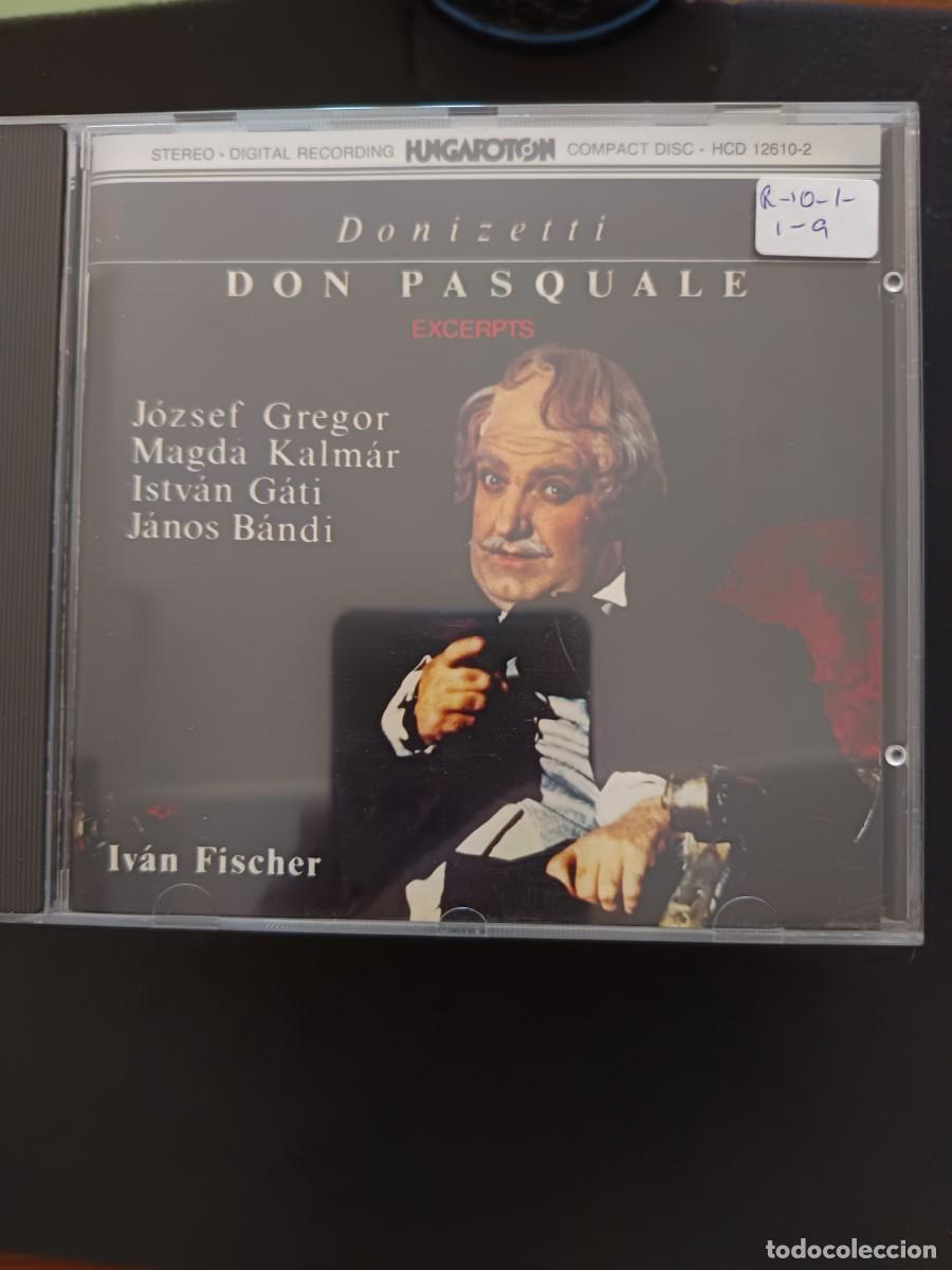 CDs de m&uacute;sica: DONIZETTI: DON PASQUALE (EXCERPTS). DIR.: IV&Aacute;N FISCHER