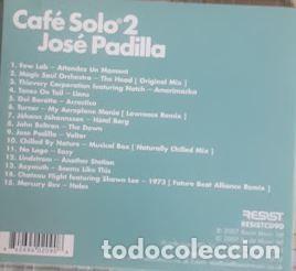 CDs de m&uacute;sica: Cafe Solo 2 - Jos&eacute; Padilla - Foto 2