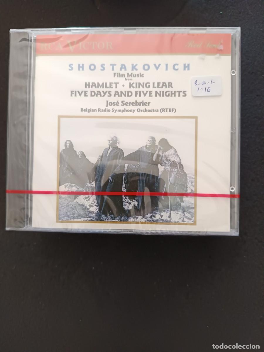 CDs de m&uacute;sica: SHOSTAKOVICH. FILM MUSIC FROM HAMLET, KING LEAR, FIVE DAYS AND FIVE NIGHTS. DIR: JOS&Eacute; SEREBRIER