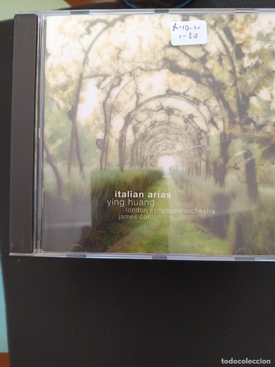 CDs de m&uacute;sica: ITALIAN ARIAS. YING HUANG. DIR.: JAMES CONLON. LONDON SYMPHONY ORCHESTRA