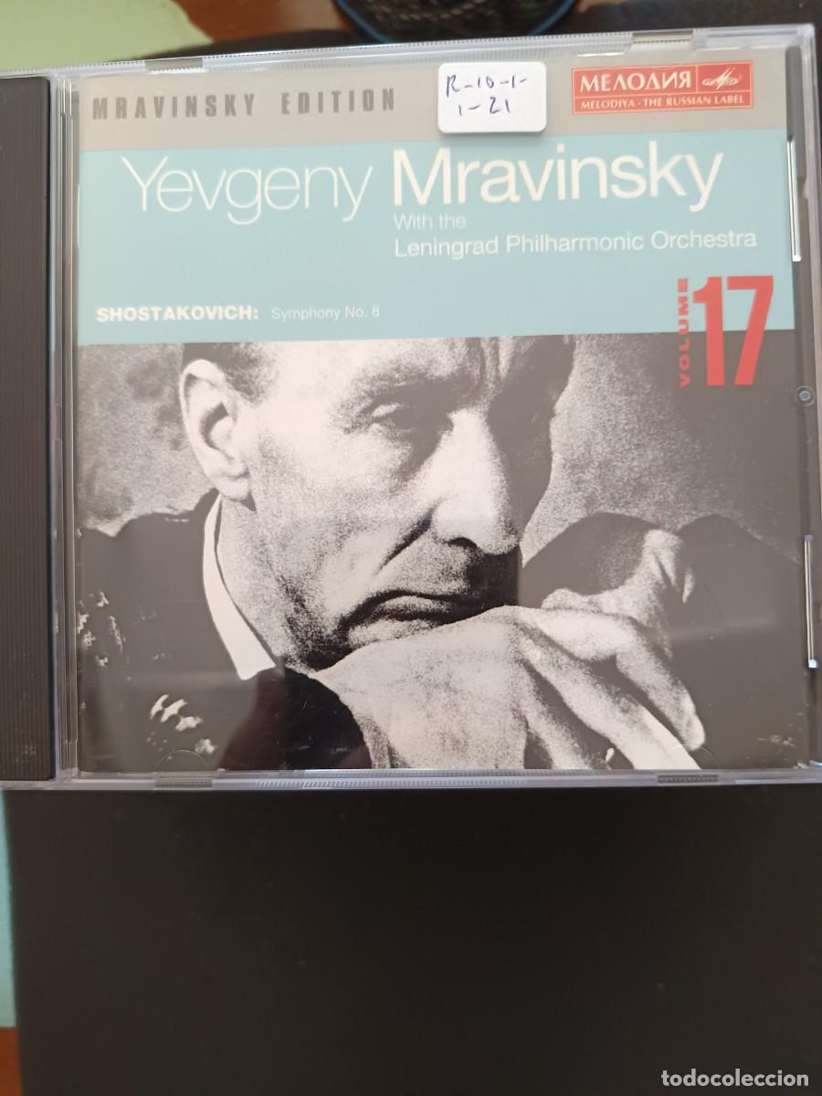 CDs de m&uacute;sica: YEVGENY MRAVINSKY. MRAVINSKY EDITION, VOLUMNE 17. SHOSTAKOVICH: SYMPHONY N&ordm; 8. LENINGRAD PHILHARMONI