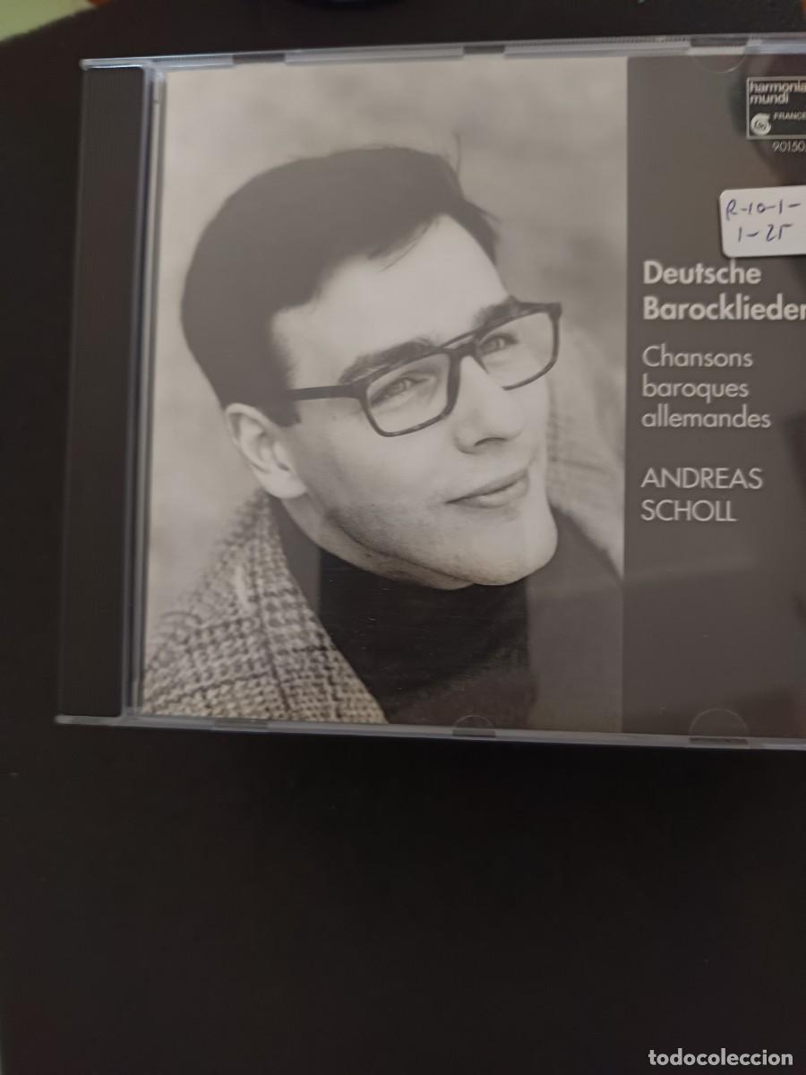 CDs de m&uacute;sica: ANDREAS SCHOLL. DEUTSCHE BAROCKLIEDER. CHANSONS BAROQUES ALLEMANDS