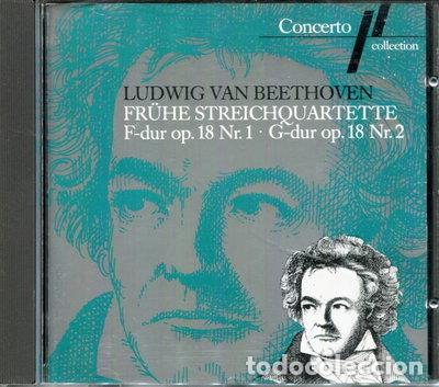 CDs de m&uacute;sica: Fr&uuml;he Streichquartette (F-dur op. 18 Nr. 1 & G-dur op. 18 Nr. 2)- 4006758207506