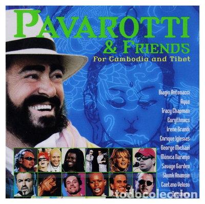 CDs de m&uacute;sica: Pavarotti & Friends for Cambodia and Tibet- 0028946720028