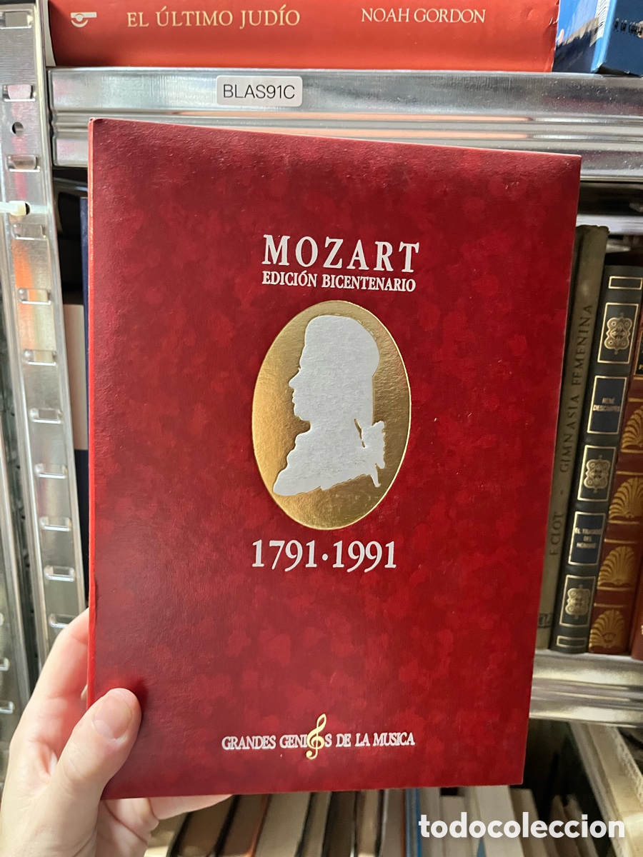 CDs de m&uacute;sica: BLAS91C MOZART EDICI&Oacute;N BICENTENARIO GIMNASIA FEMENIN 1791&bull;1991 estuche con 9 cds