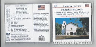 CDs de m&uacute;sica: Meredith Willson: Symphonies Nos. 1 and 2- 0636943900628