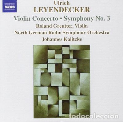 CDs de m&uacute;sica: Violin Concerto / Symphony No. 3- 0747313242726