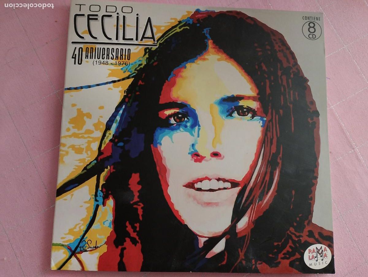 CDs de m&uacute;sica: Cecilia &ndash; Todo Cecilia (40 Aniversario 1948-1976) 2016 8 cds