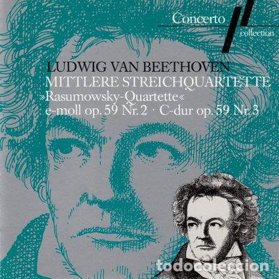 CDs de m&uacute;sica: Mittlere Streichquartette: Rasumowsky-Quartette, Op. 59 Nr. 2 & 3- 4006758207544