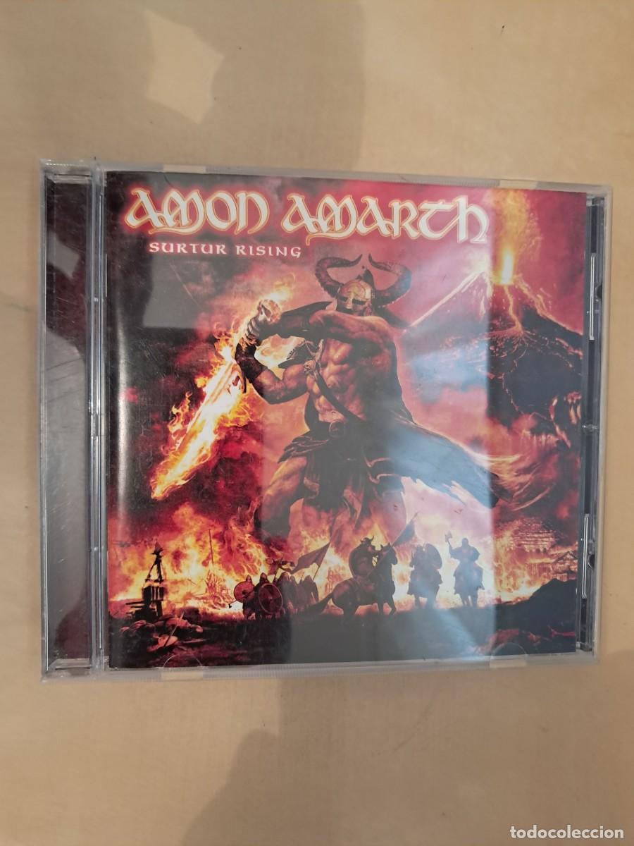 CDs de m&uacute;sica: Amon Amarth , Surtur Rising , CD 2011 Germany, perfecto estado. Viking Death Metal