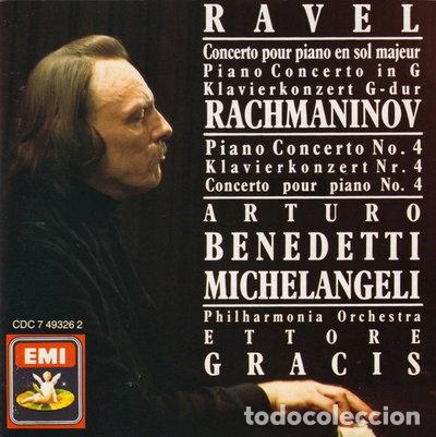 CDs de m&uacute;sica: Rachmaninov/Ravel: Piano Concertos- 0077774932622