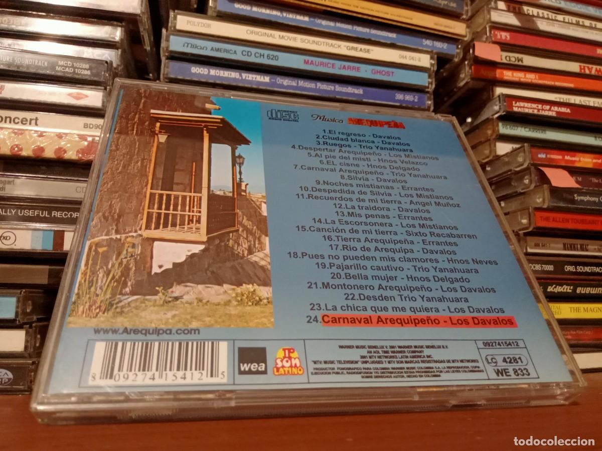 CDs de m&uacute;sica: MUSICA AREQUIPE&Ntilde;A - CD - Foto 2
