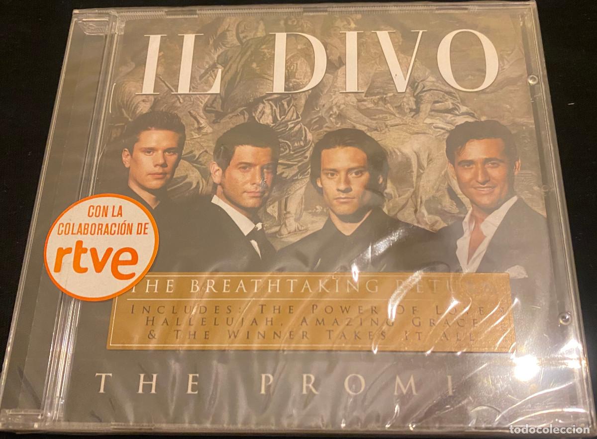 CDs de m&uacute;sica: 'The Breathtaking Return - The Promise', de Il Divo. M&uacute;sica rom&aacute;ntica. 2008. CD nuevo precintado.
