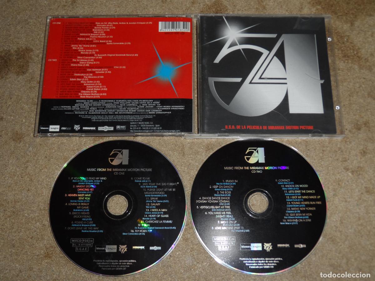 CDs de m&uacute;sica: Studio 54 - BANDA SONORA OFICIAL