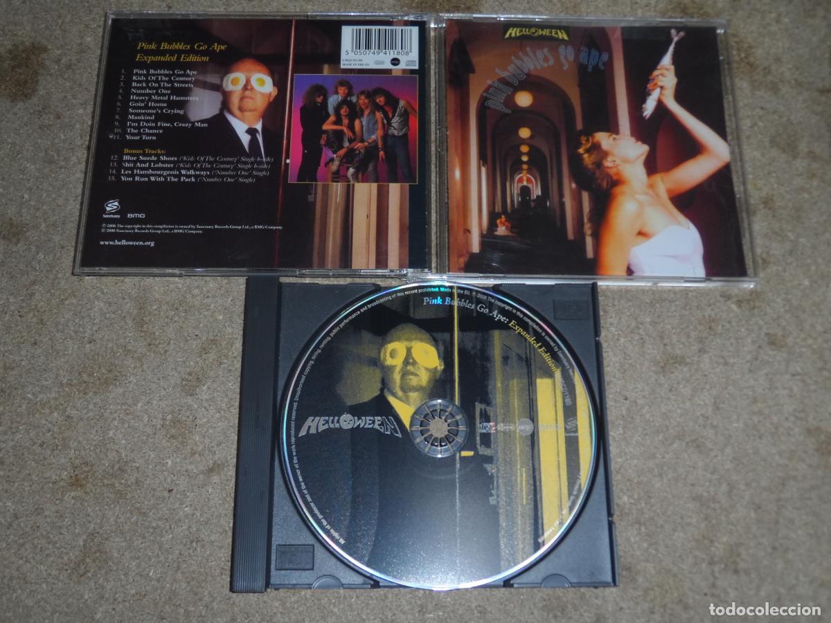 CDs de m&uacute;sica: Helloween - Pink Bubbles Go Ape